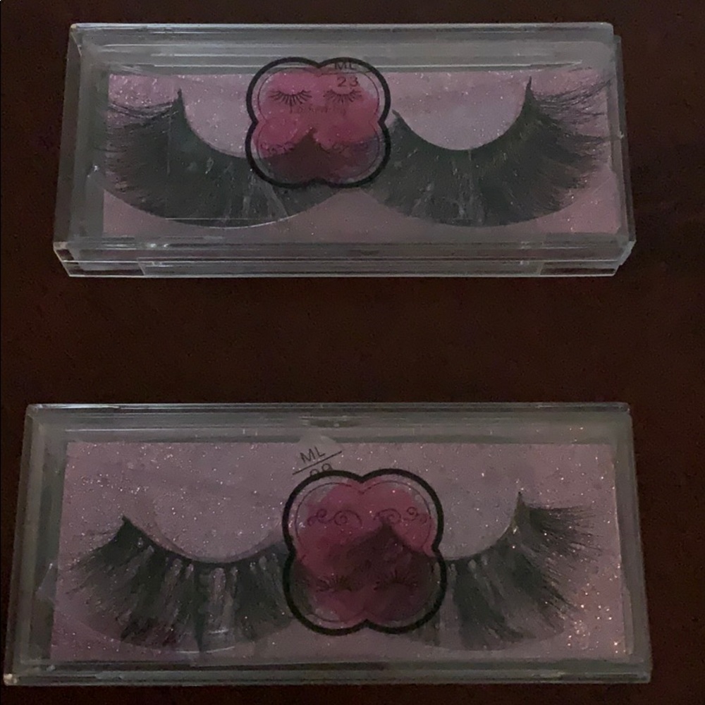 2 pair of mink lashes ML 23 and ML 09 HALF OFF!!!